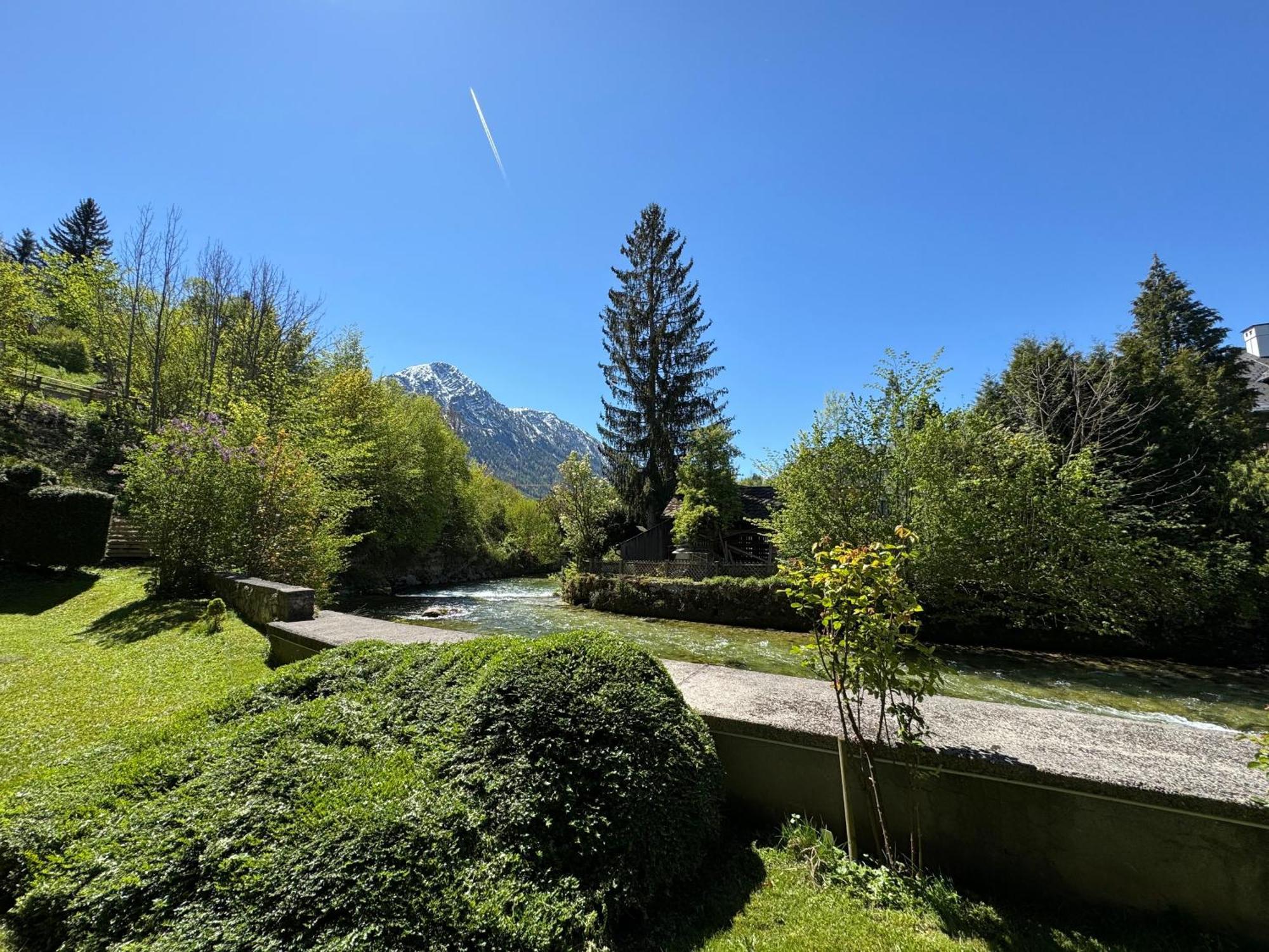 Ferienwohnung An Der Traun Bad Aussee Esterno foto