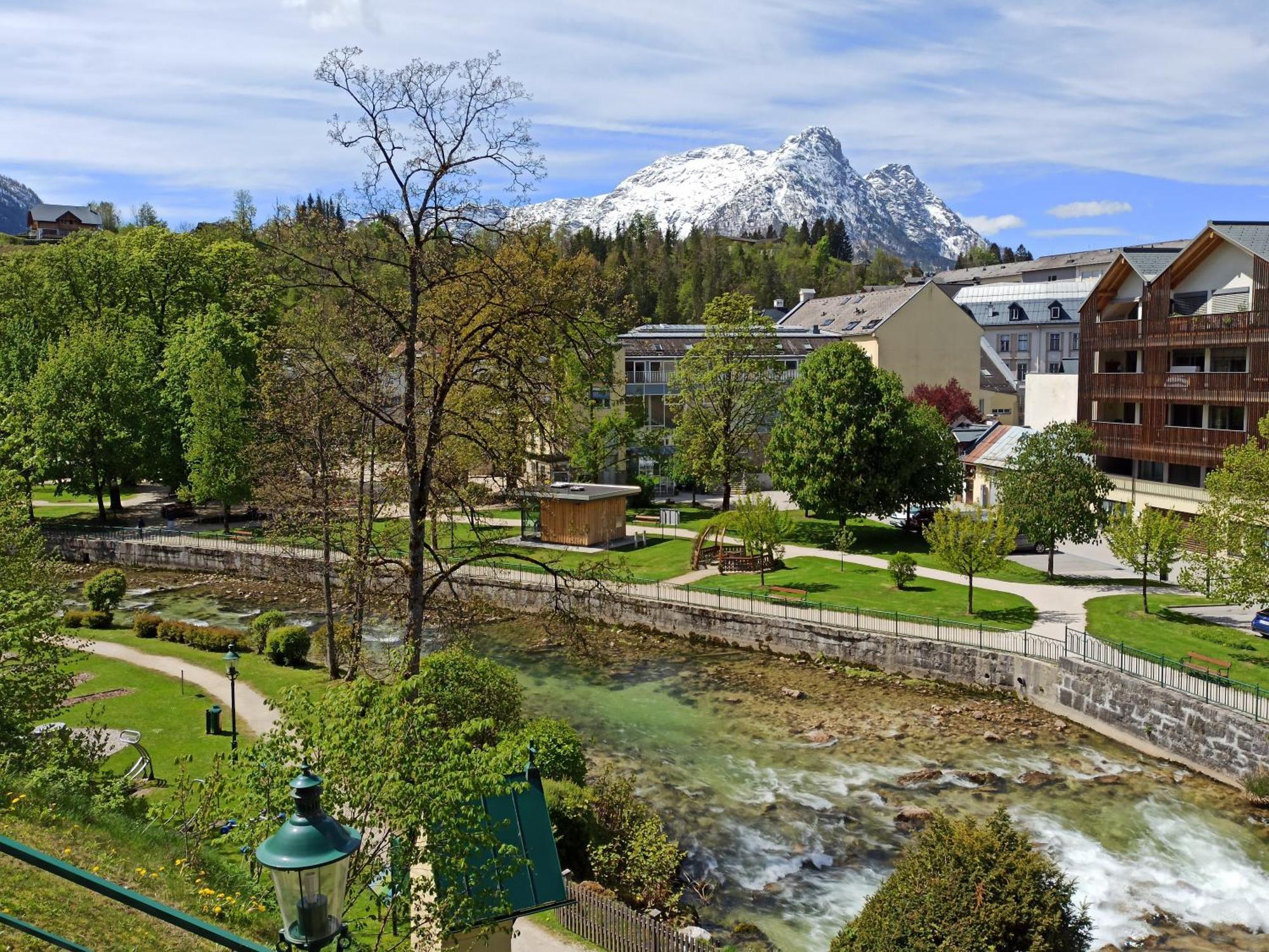 Ferienwohnung An Der Traun Bad Aussee Esterno foto