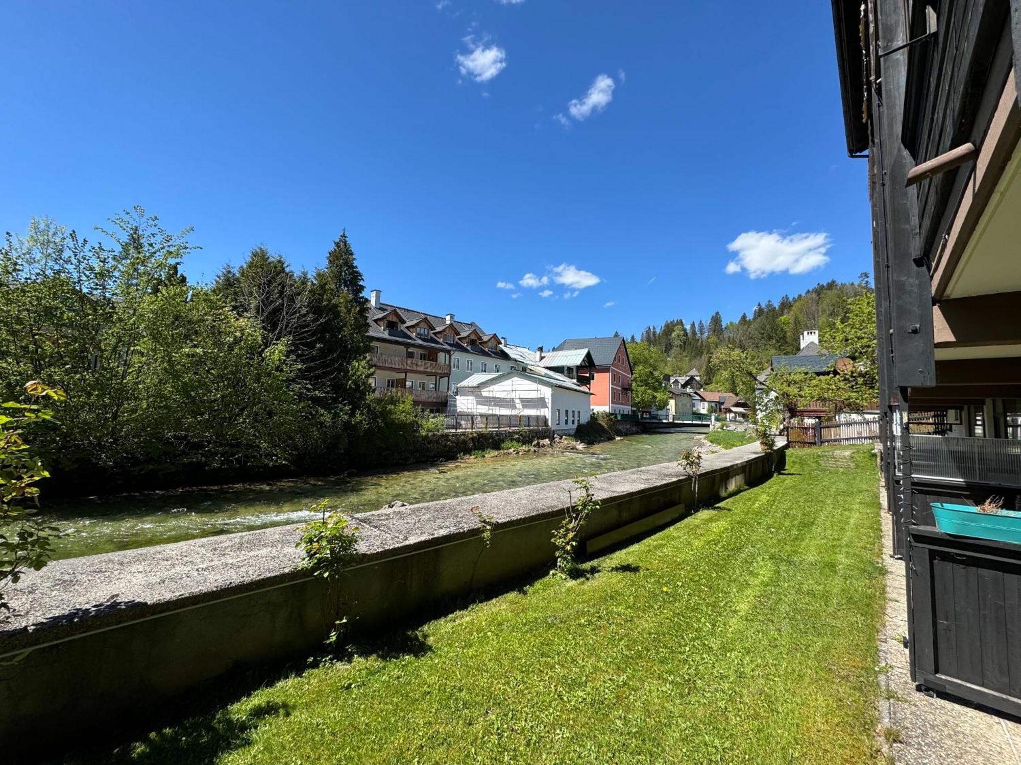 Ferienwohnung An Der Traun Bad Aussee Esterno foto