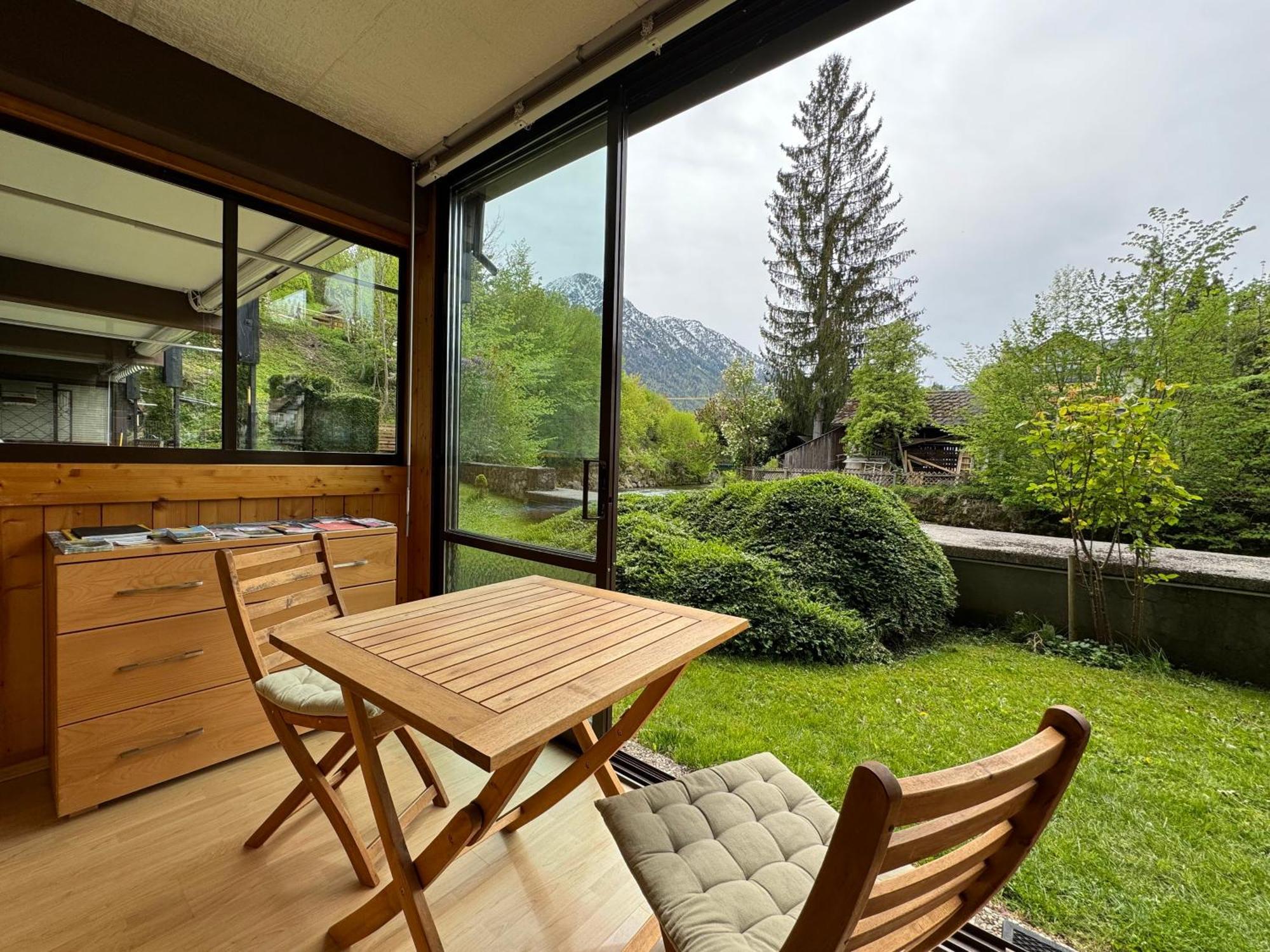 Ferienwohnung An Der Traun Bad Aussee Esterno foto